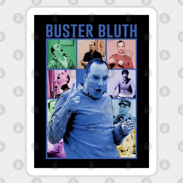 Iconic Collage Collection - Buster Bluth Magnet by Tv Moments